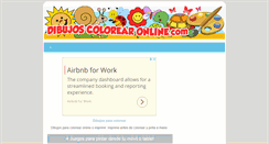 Desktop Screenshot of dibujoscolorearonline.com